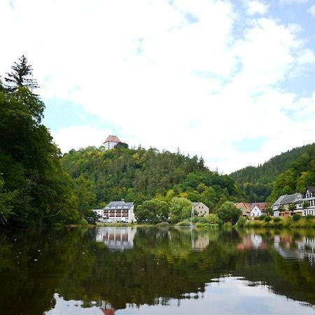 Hotel Am Schlossberg Ziegenrück Exterior foto